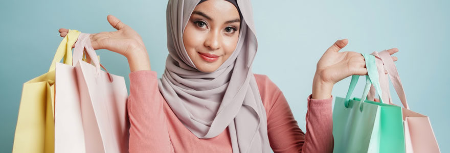 Modèles de hijabs en ligne